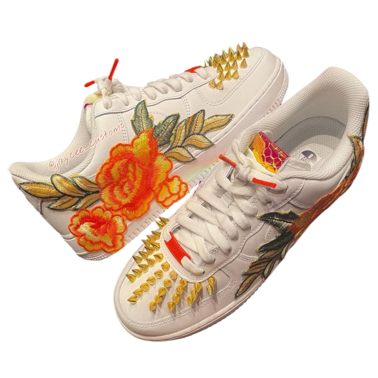 “Orange Spiked Flower”