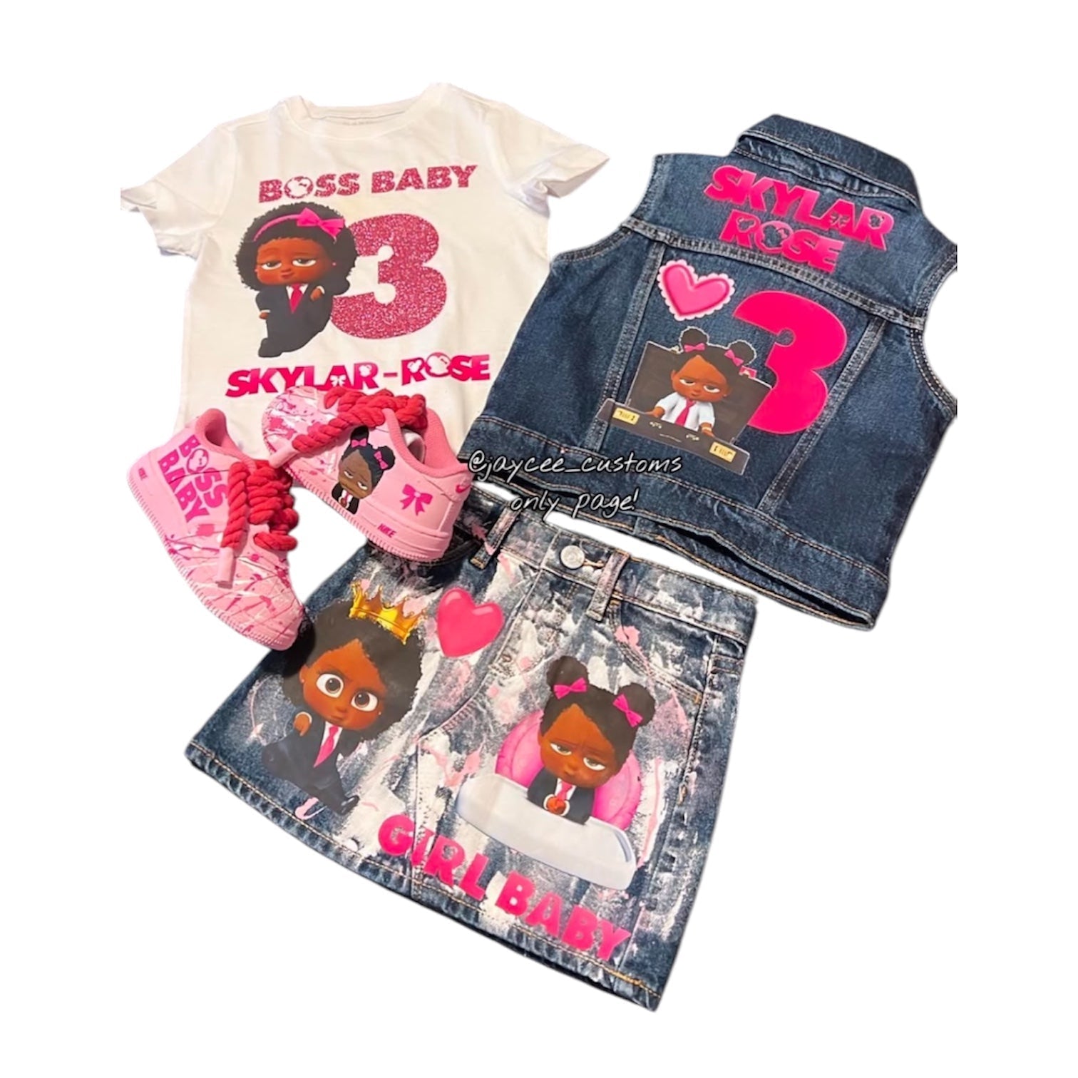 “Girly Boss Baby Full Set”